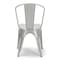 Atlas Commercial Products Titan Series Industrial Metal Chair, Silver MSC9SLV - alternate 6